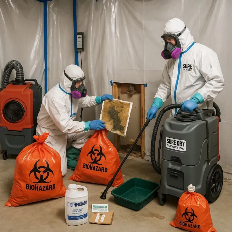 Contaminated Water Handling Protocols process in Dale City, VA